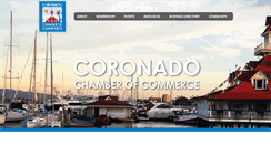Desktop Screenshot of coronadochamber.com